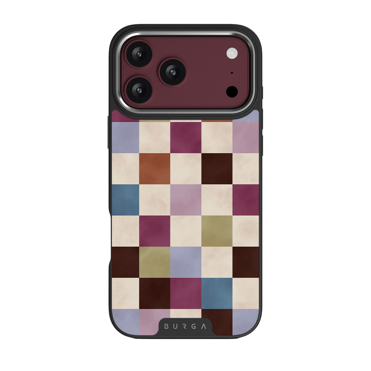 Assorted Elite MagSafe case on iPhone 18 Pro Burgundy